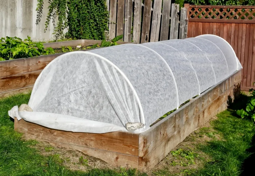 парник для огурцов из дуг и пленки